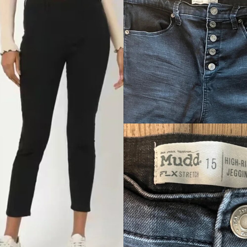 Mudd Black High-Rise Jeggings